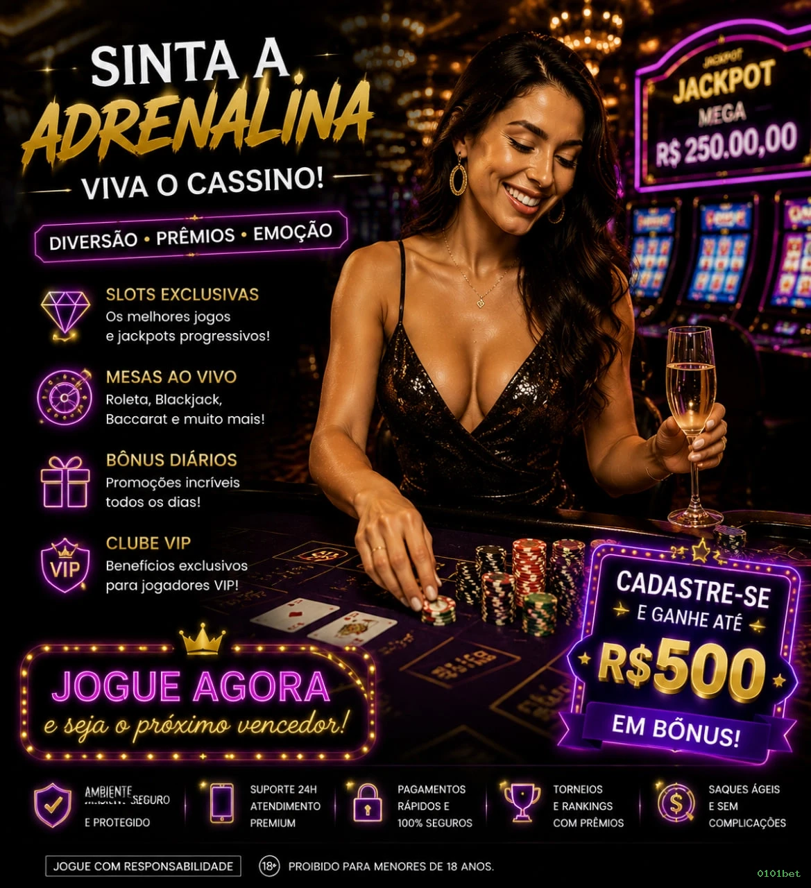 Formulário registro 0101bet